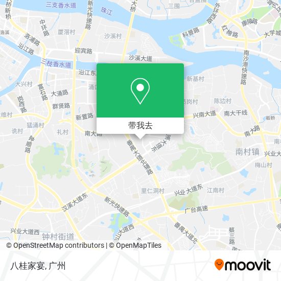 八桂家宴地图