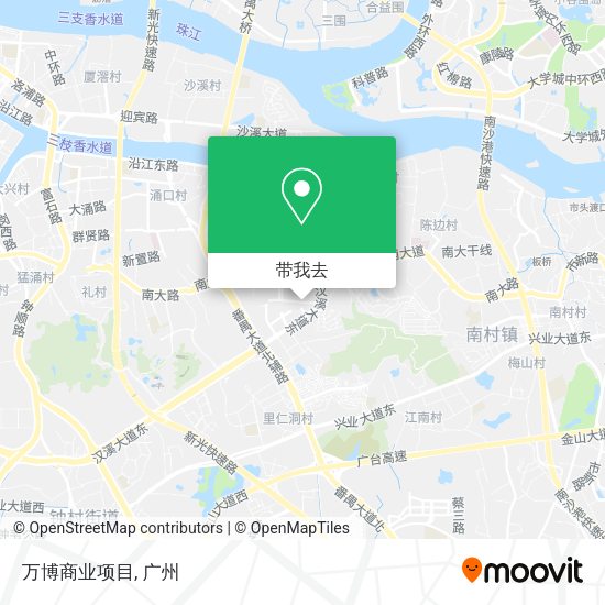 万博商业项目地图