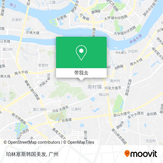 珀林塞斯韩国美发地图