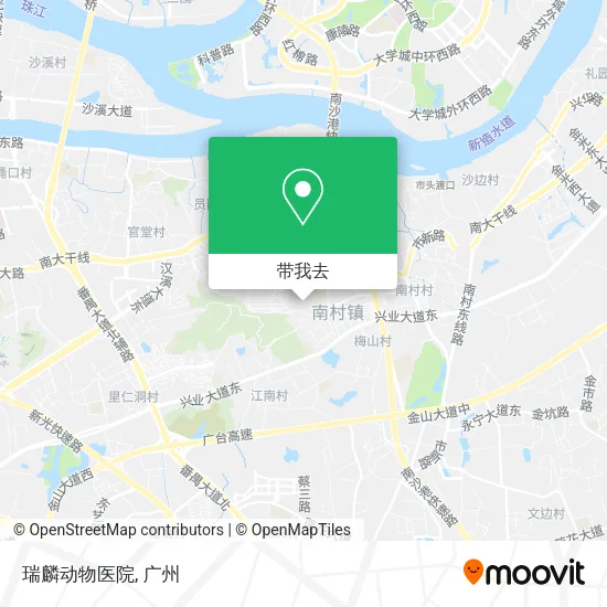 瑞麟动物医院地图
