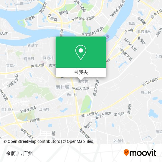 余荫居地图