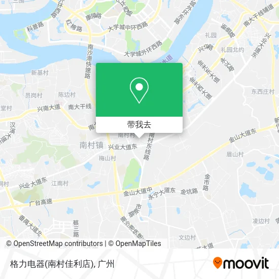 格力电器(南村佳利店)地图