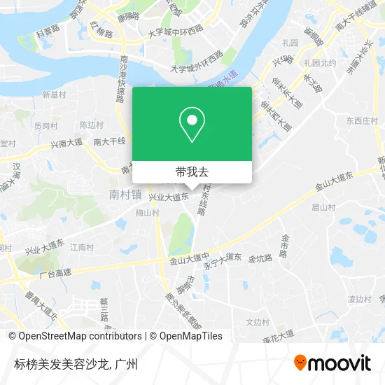 标榜美发美容沙龙地图
