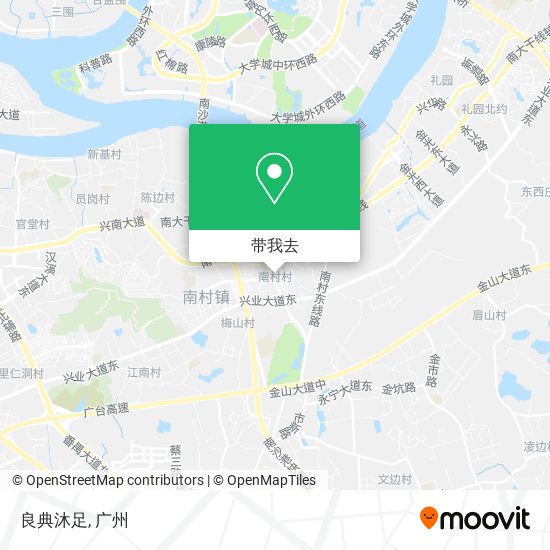 良典沐足地图