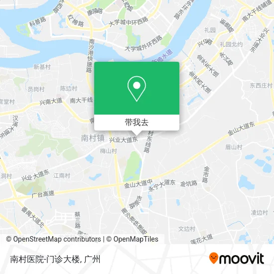 南村医院-门诊大楼地图