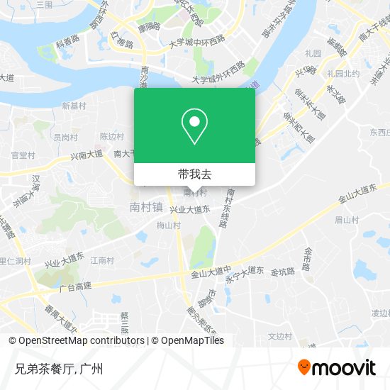 兄弟茶餐厅地图