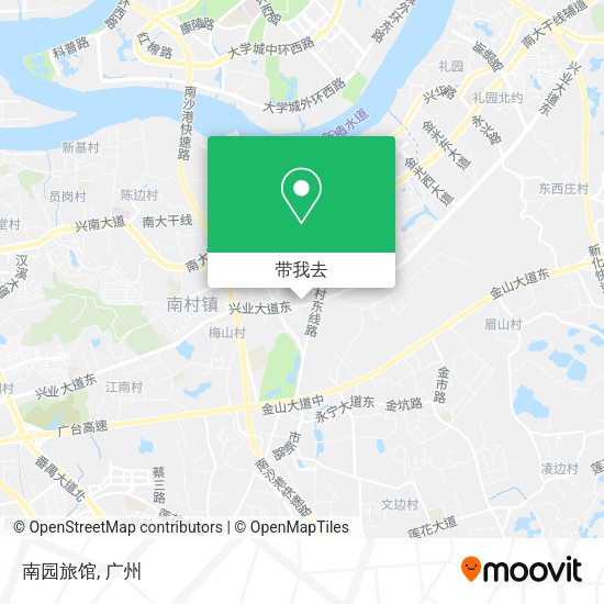 南园旅馆地图