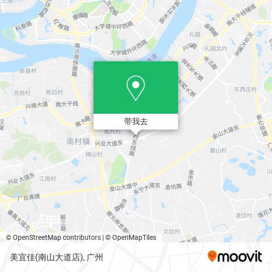 美宜佳(南山大道店)地图