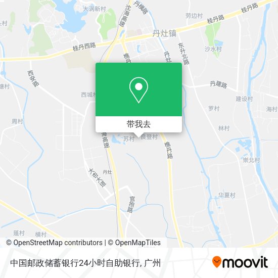 中国邮政储蓄银行24小时自助银行地图