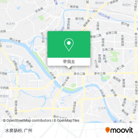 水磨肠粉地图