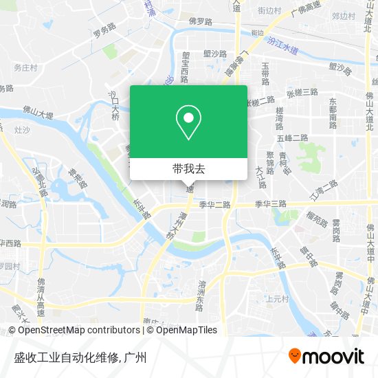 盛收工业自动化维修地图