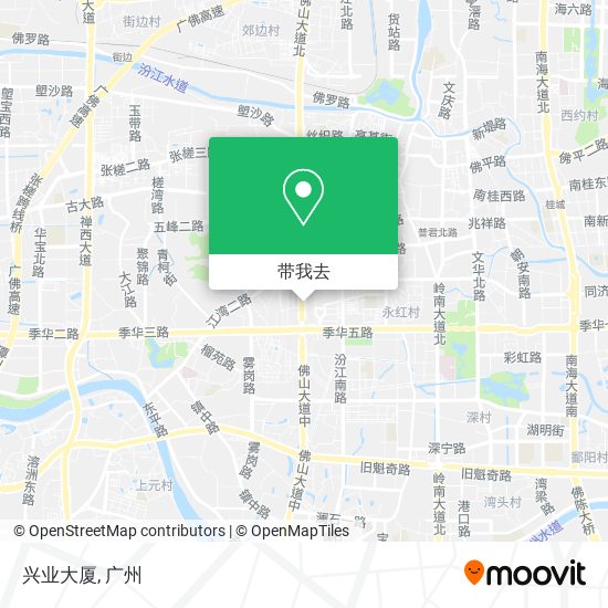 兴业大厦地图