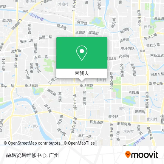 融易贸易维修中心地图