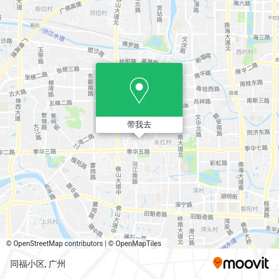 同福小区地图