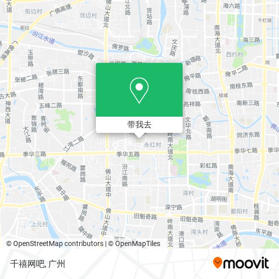 千禧网吧地图