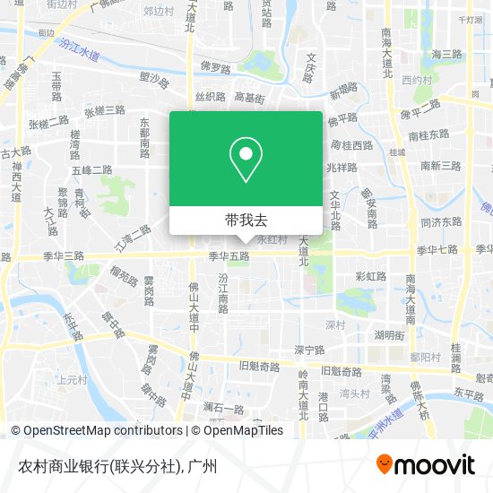 农村商业银行(联兴分社)地图