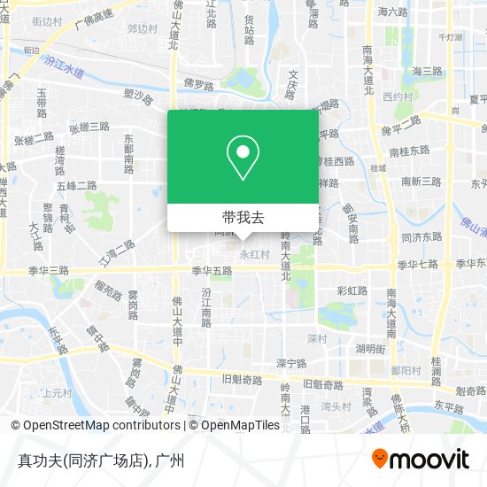 真功夫(同济广场店)地图