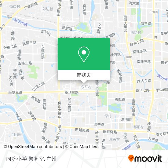 同济小学-警务室地图