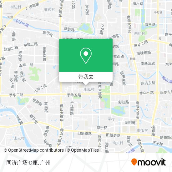 同济广场-D座地图