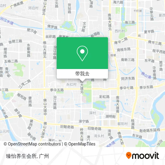 臻怡养生会所地图