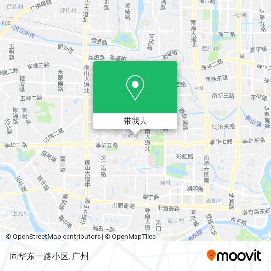 同华东一路小区地图