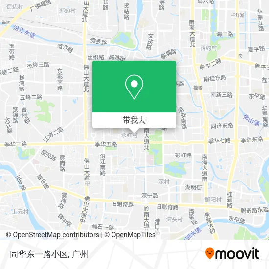 同华东一路小区地图