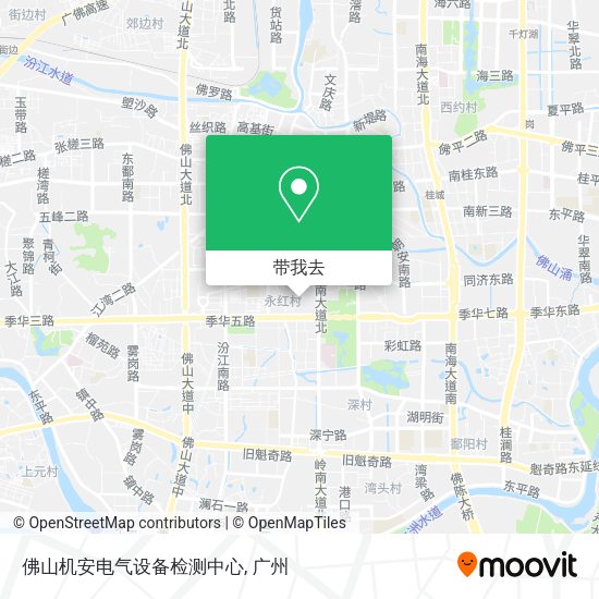 佛山机安电气设备检测中心地图