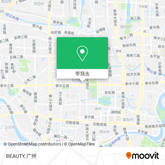 BEAUTY地图