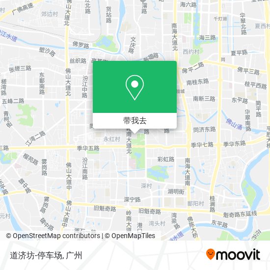 道济坊-停车场地图