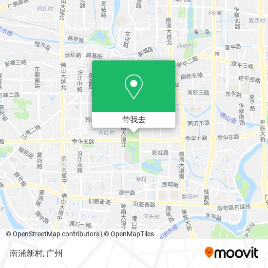 南浦新村地图