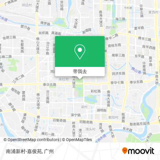 南浦新村-嘉俊苑地图