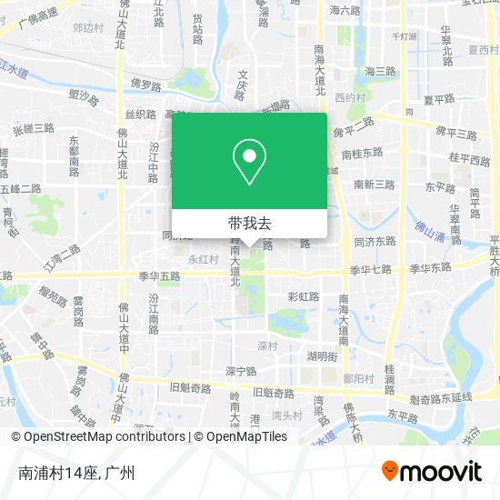 南浦村14座地图