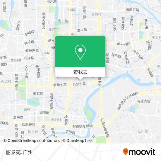 丽景苑地图