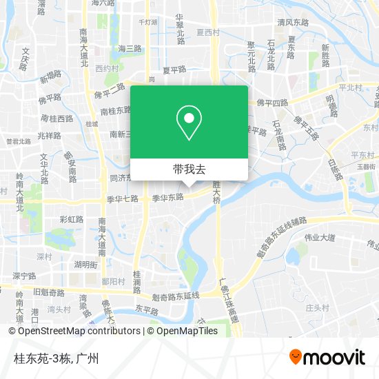 桂东苑-3栋地图