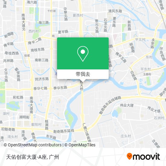 天佑创富大厦-A座地图