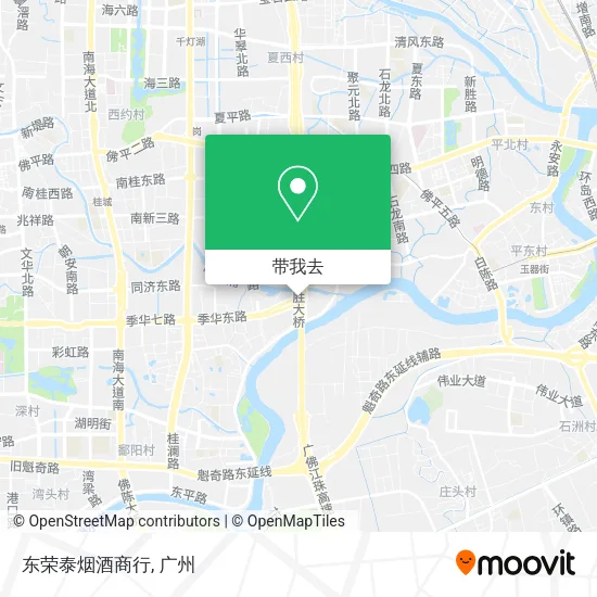 东荣泰烟酒商行地图