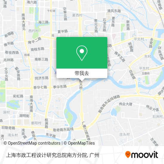 上海市政工程设计研究总院南方分院地图