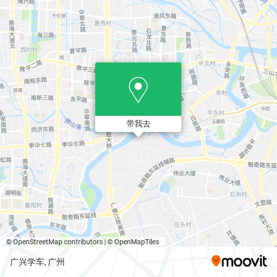 广兴学车地图