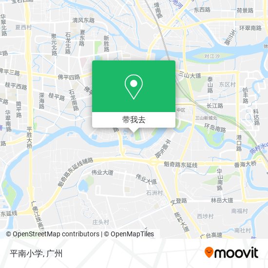 平南小学地图