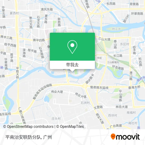 平南治安联防分队地图