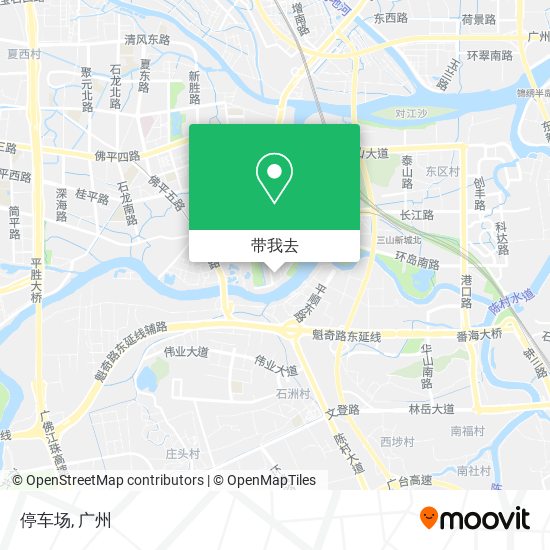 停车场地图