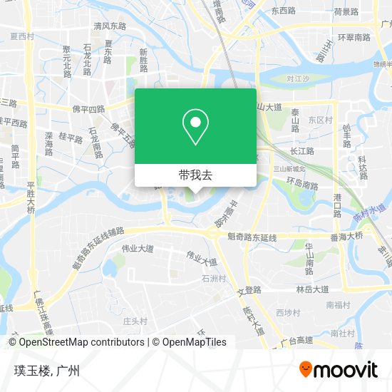 璞玉楼地图