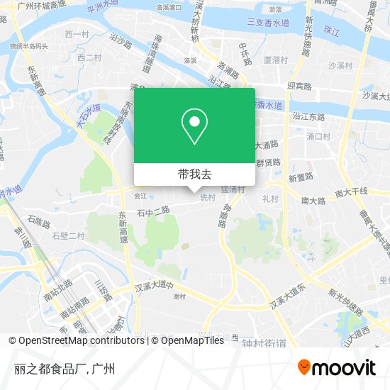 丽之都食品厂地图