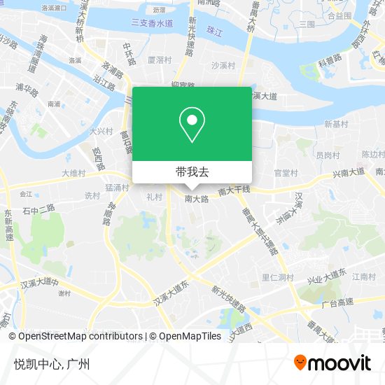 悦凯中心地图