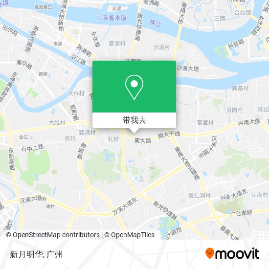 新月明华地图