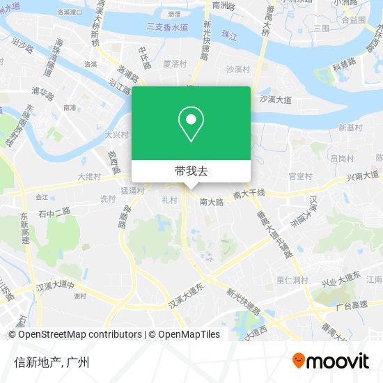 信新地产地图