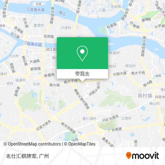 名仕汇棋牌室地图