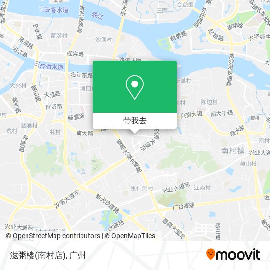滋粥楼(南村店)地图