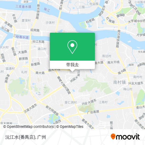 沅江水(番禺店)地图