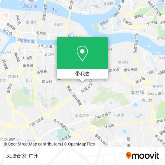 凤城食家地图